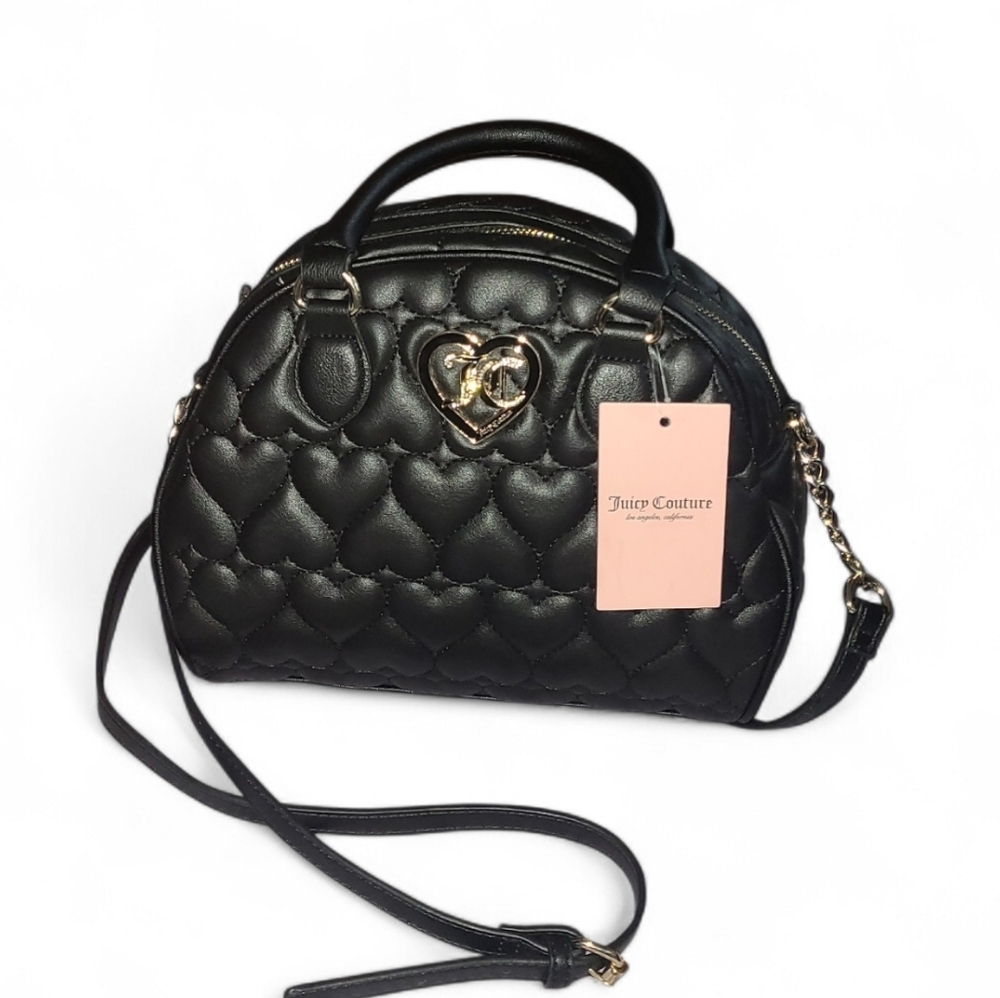 Juicy Couture Black Quilted Women's Bag - Picture 2 of 12